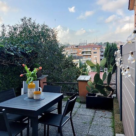 4Bnb - Cozy Vatican Loft With Terrace Рим Екстер'єр фото