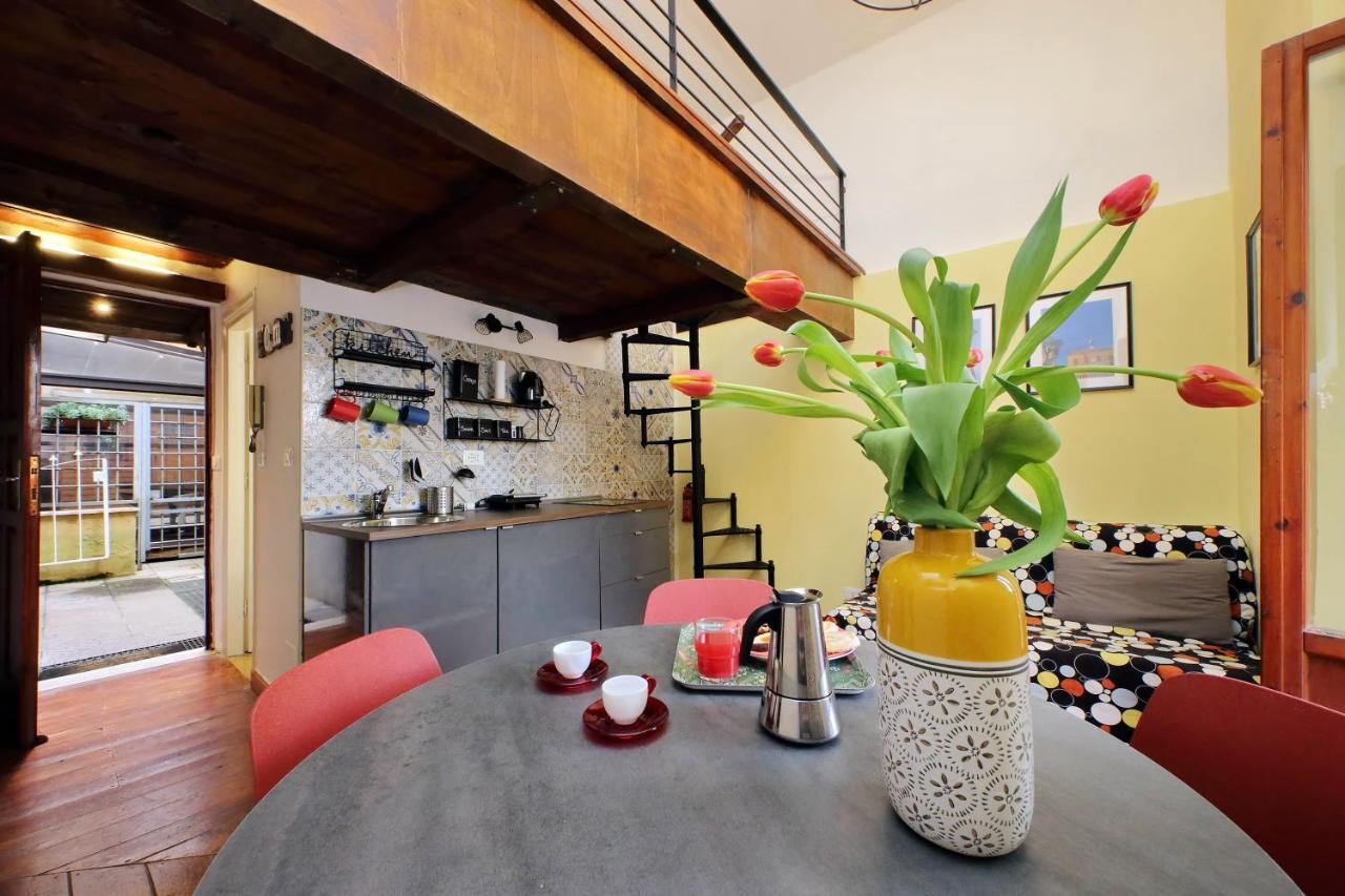 4Bnb - Cozy Vatican Loft With Terrace Рим Екстер'єр фото